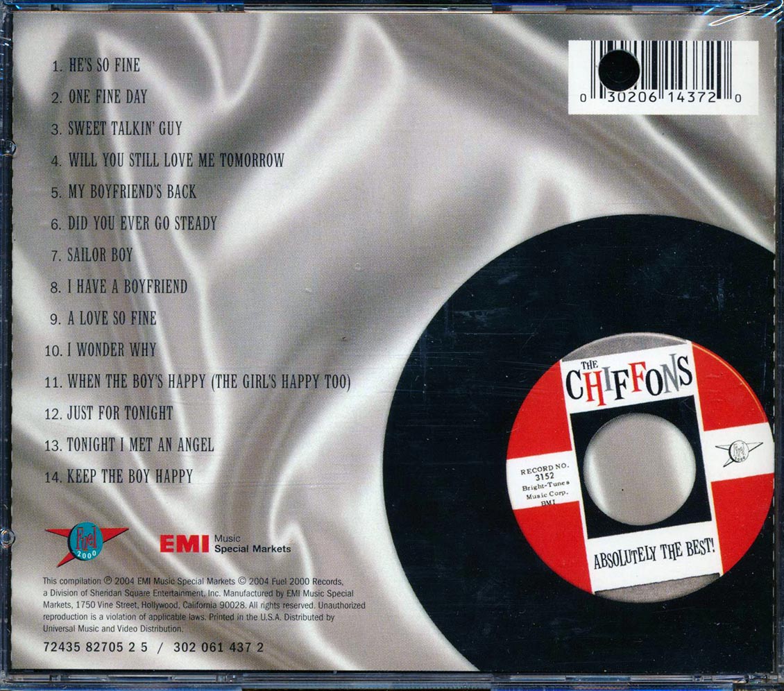 The Chiffons - Absolutely The Best! (marked/ltd stock)
