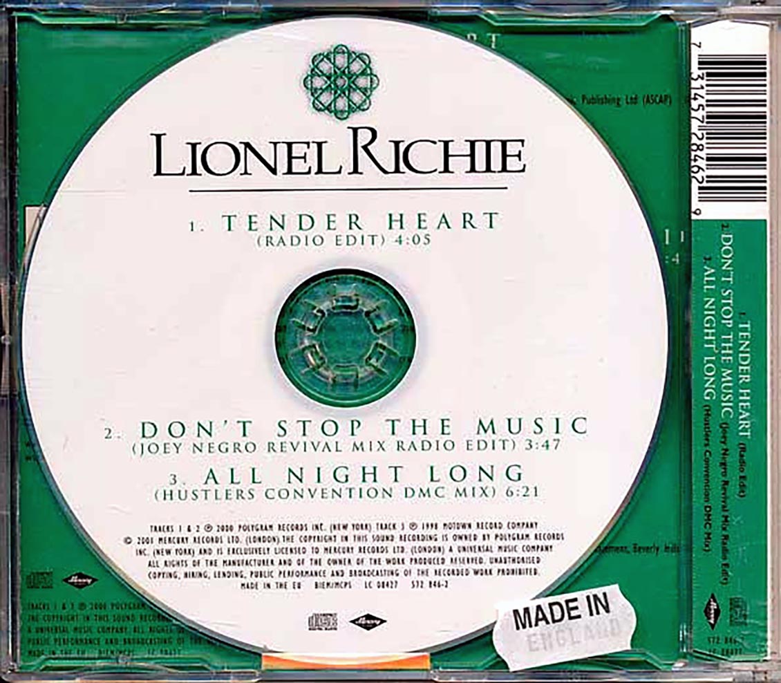 Lionel Richie - Tender Heart