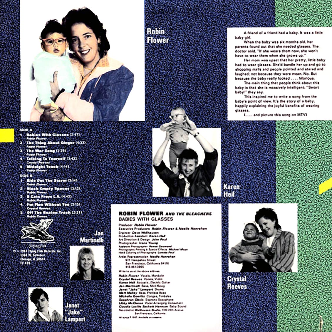 Robin Flower - Babies With Glasses (orig. press)