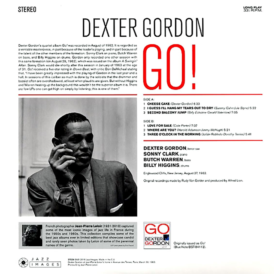 Dexter Gordon - Go! (ltd. ed.) (180g)