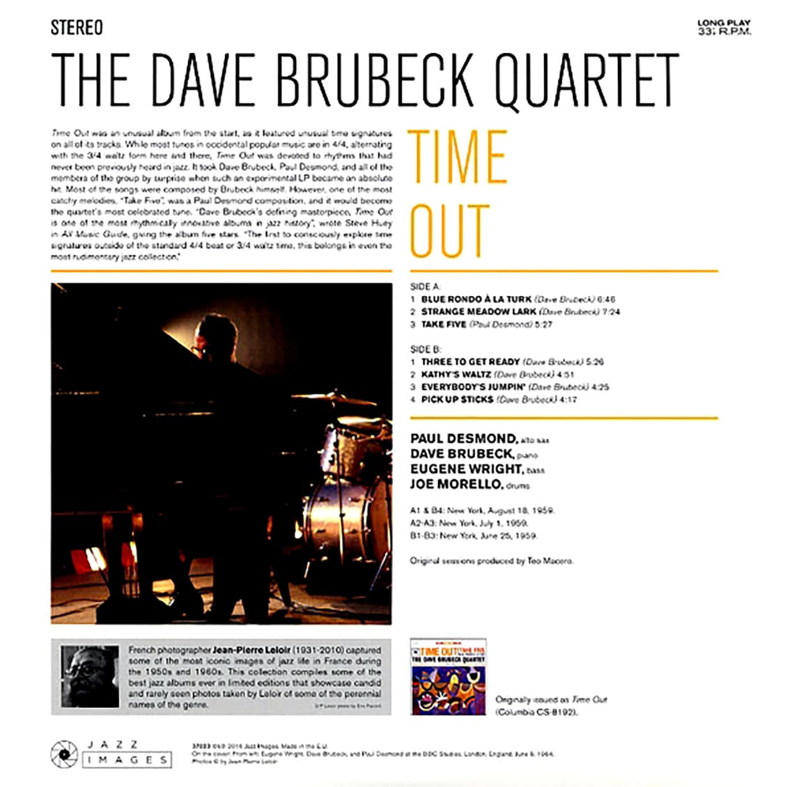 The Dave Brubeck Quartet - Time Out (ltd. ed.) (180g)