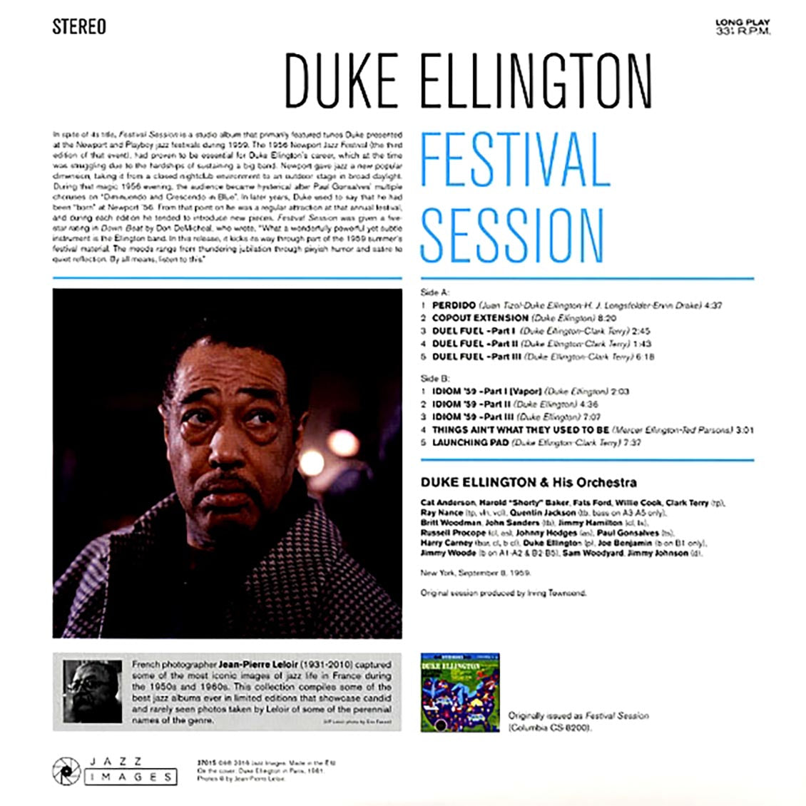 Duke Ellington - Festival Session (ltd. ed.) (180g)