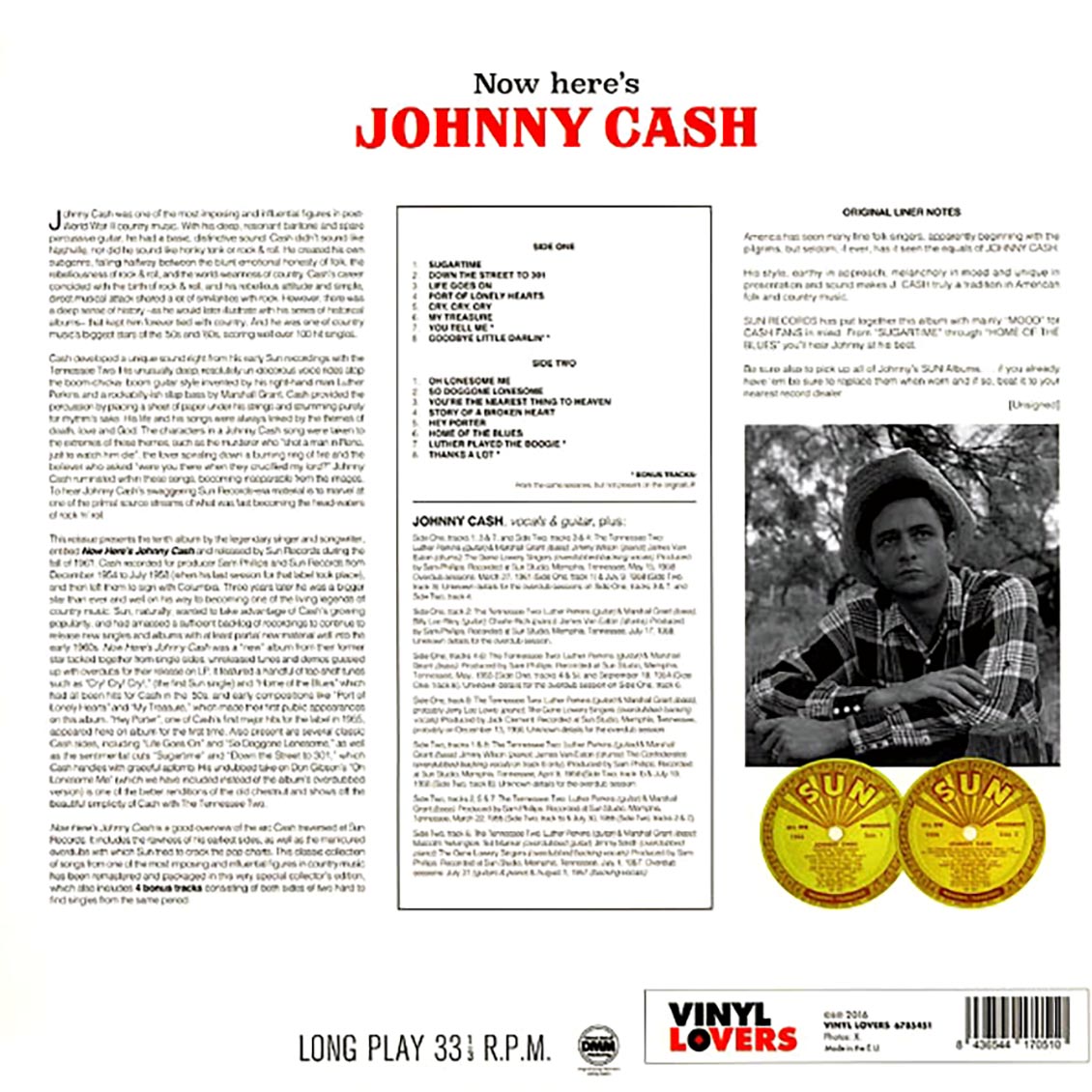 Johnny Cash - Now Here's Johnny Cash (ltd. ed.) (180g)