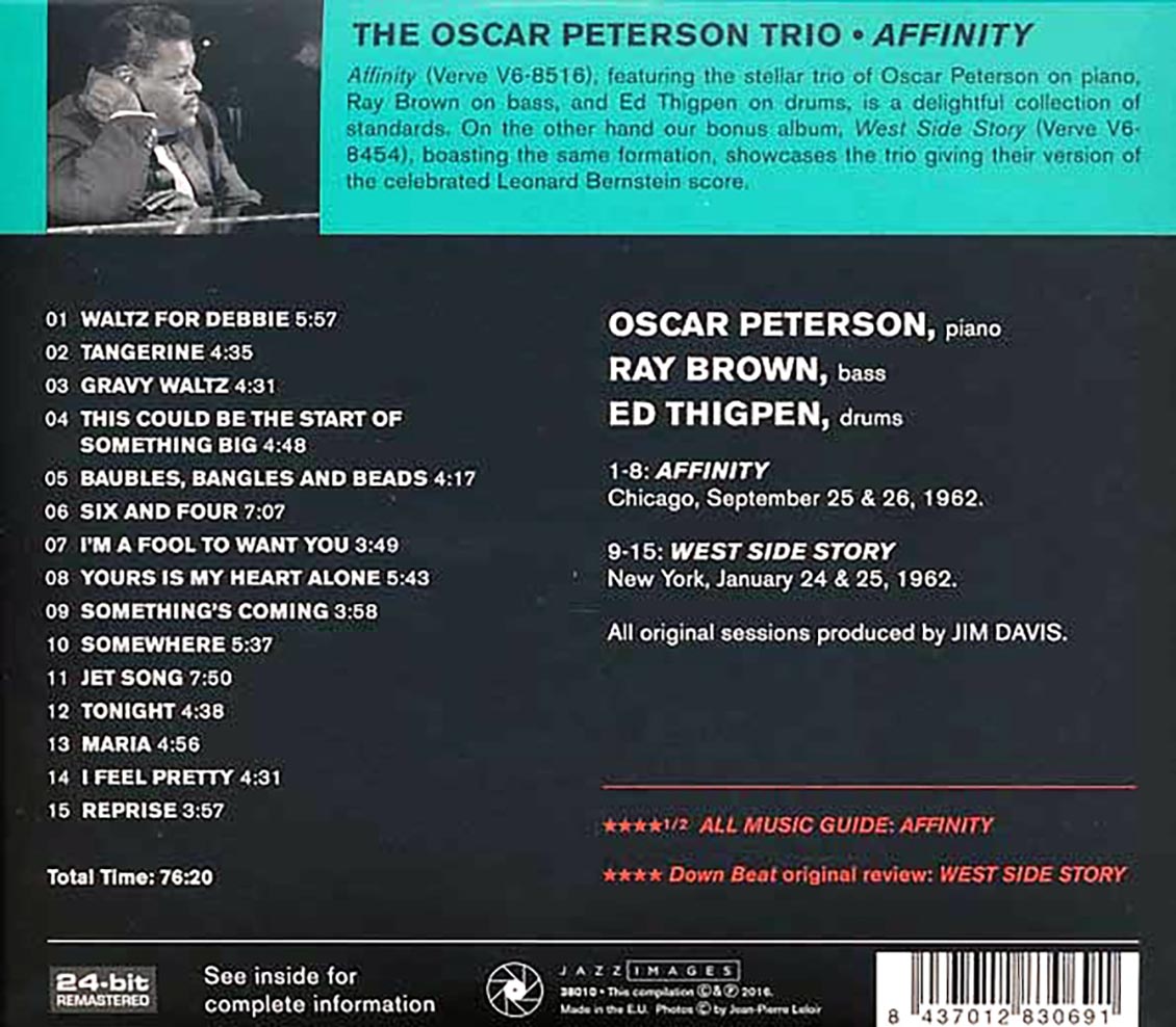The Oscar Peterson Trio - Affinity (ltd. ed.) (remastered)