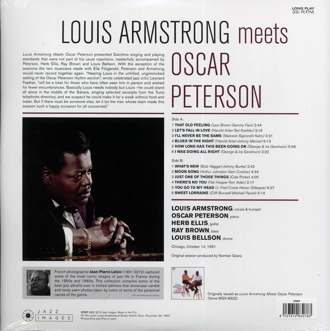 Louis Armstrong - Louis Armstrong Meets Oscar Peterson (ltd. ed.) (180g)