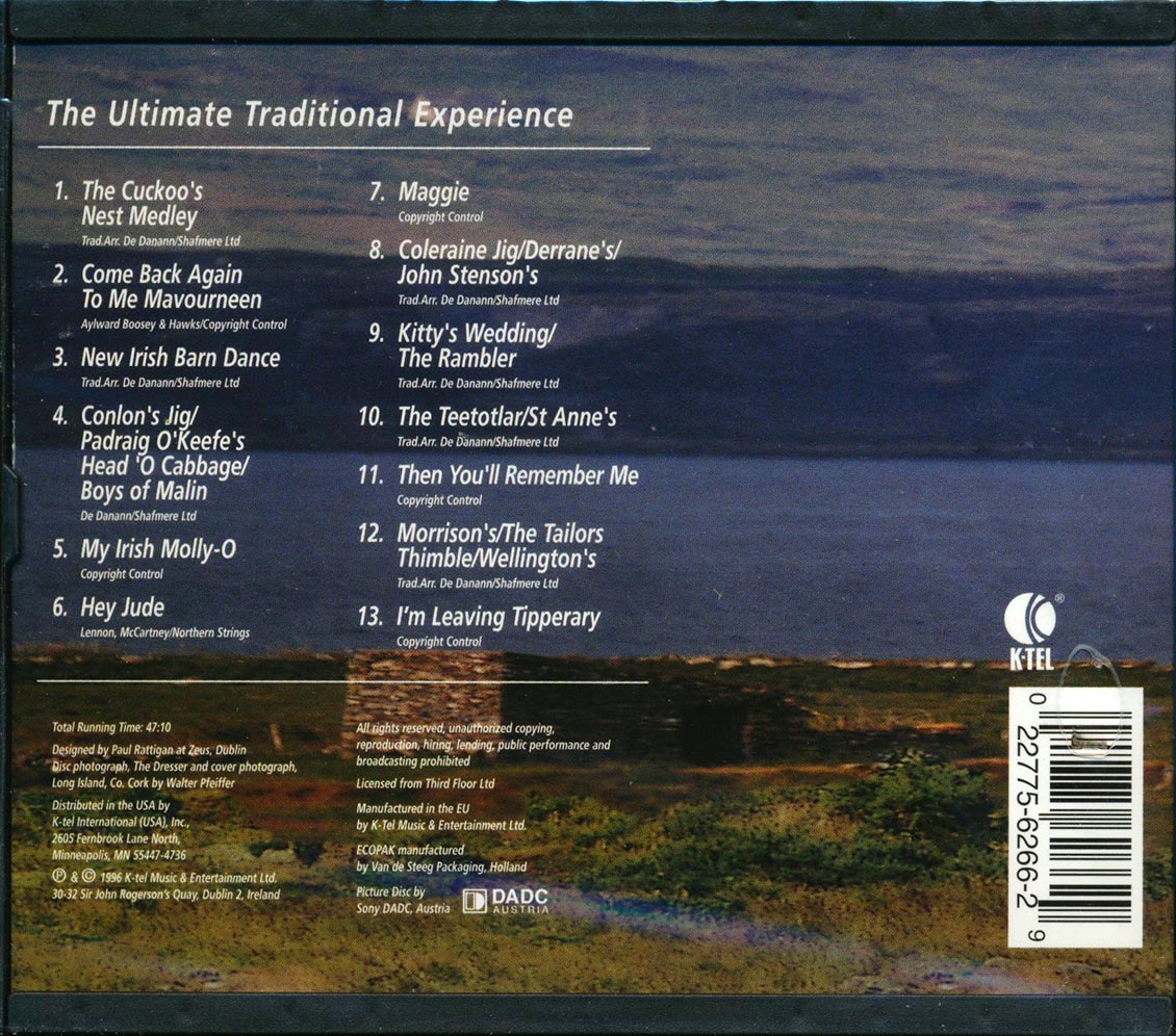 De Danann - Celtic Collections: The Traditional Experience (marked/ltd stock)