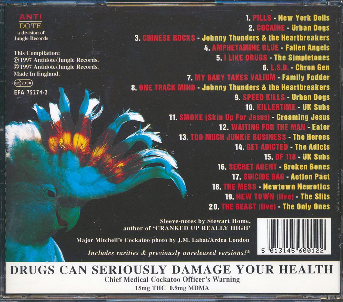 Urban Dogs, Fallen Angels, Chron Gen, Etc. - Punks On Drugs (20 tracks)