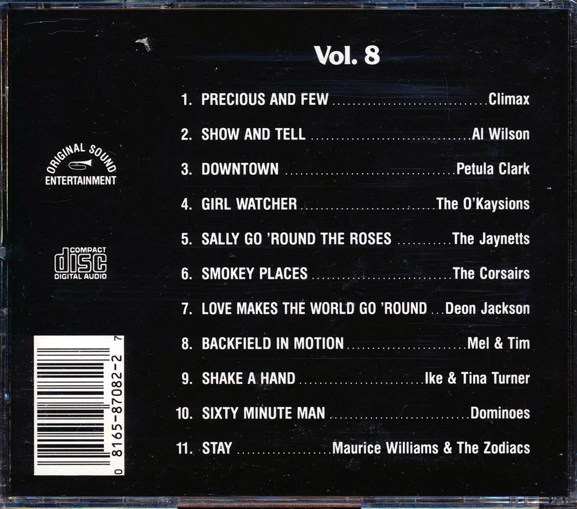 Climax, Al Wilson, Petula Clark, Dominoes, Etc. - Golden Oldies: The Original Rock N Roll Hits Volume 8