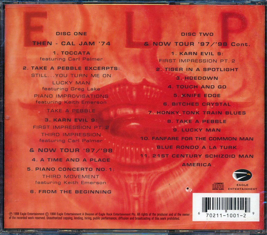 Emerson Lake & Palmer - Then And Now (marked/ltd stock)