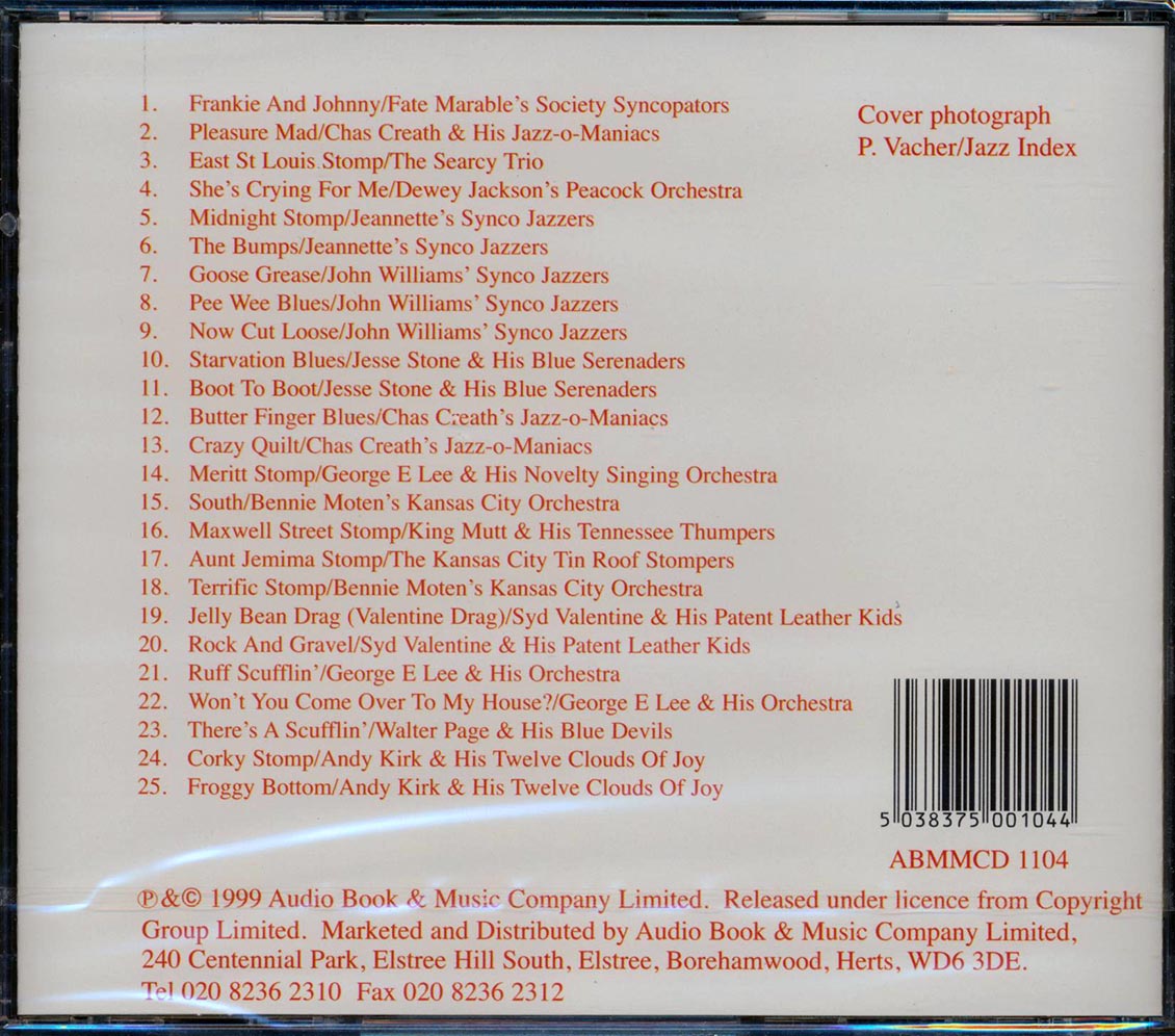 Walter Page & His Blue Devils, Bennie Moten's Kansas City Orchestra, Etc. - Kansas City Jazz: 20s (25 tracks)