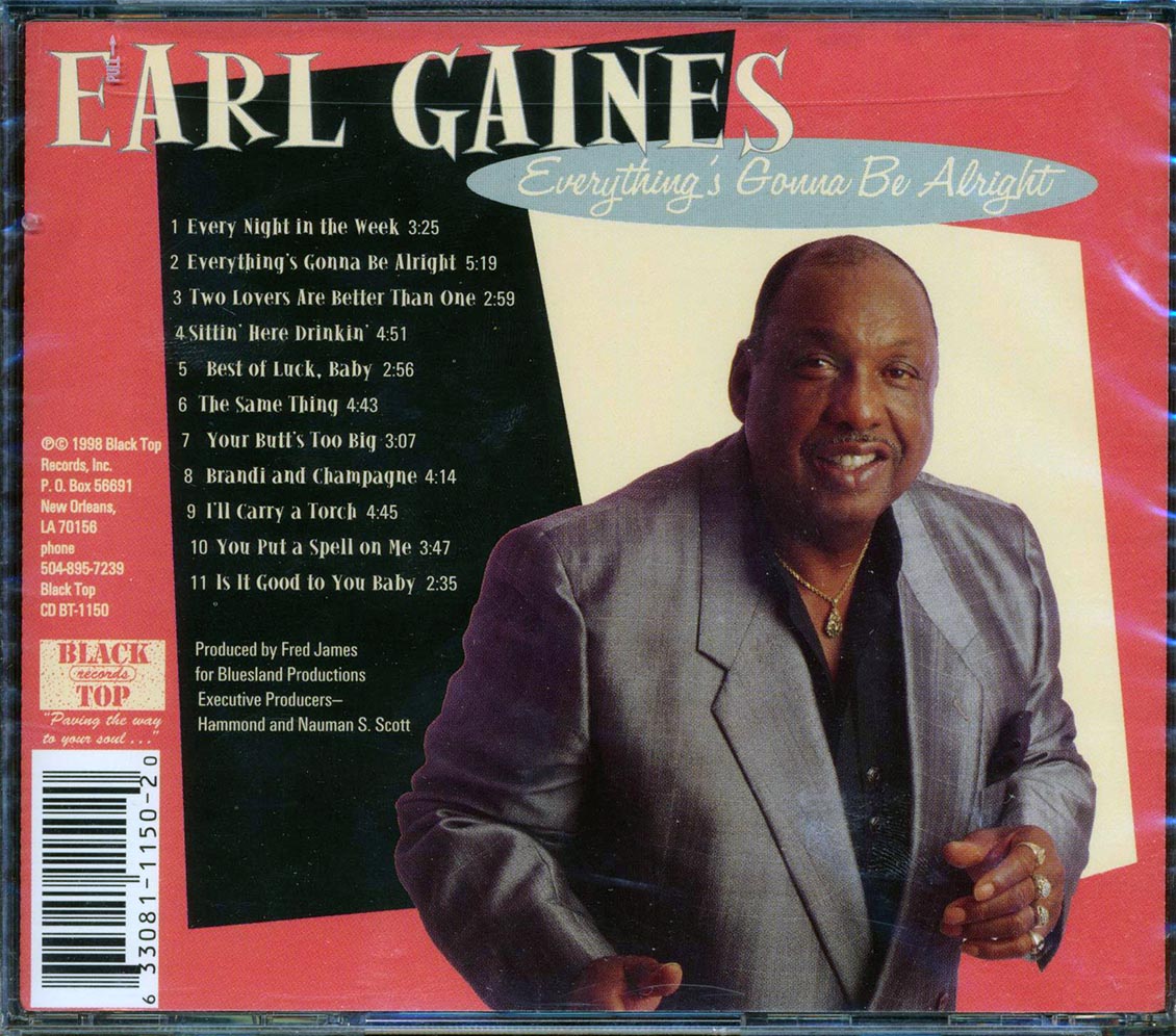 Earl Gaines - Everything's Gonna Be Alright
