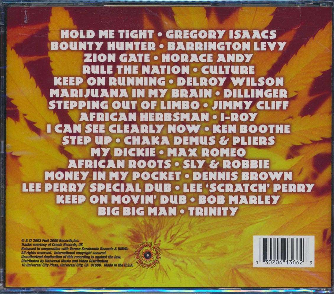 Barrington Levy, Culture, Lee Perry, Bob Marley, Etc. - 16 Spliff Reggae Compilation (marked/ltd stock)