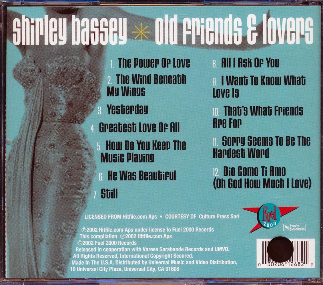 Shirley Bassey - Old Friends And Lovers (marked/ltd stock)