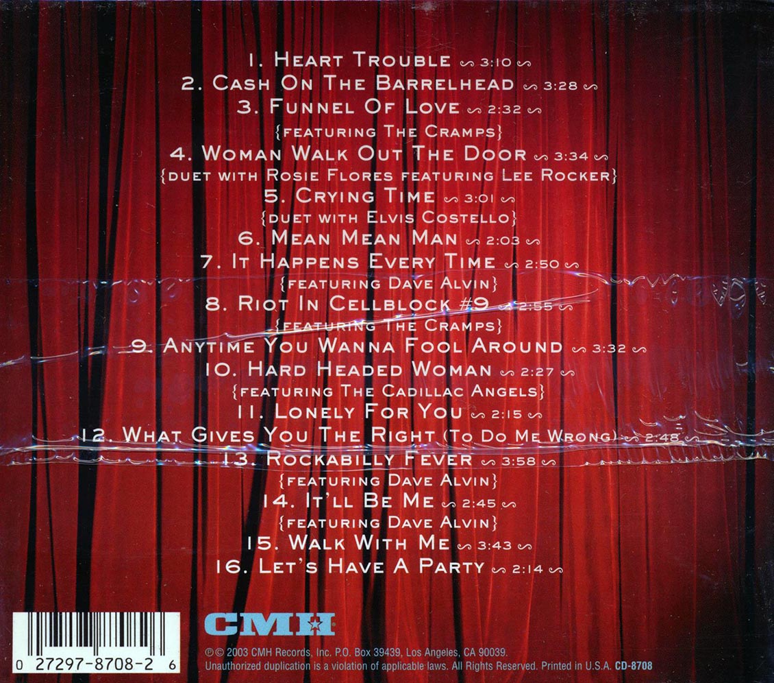 Wanda Jackson, Elvis Costello, The Cramps, Dave Alvin - Heart Trouble