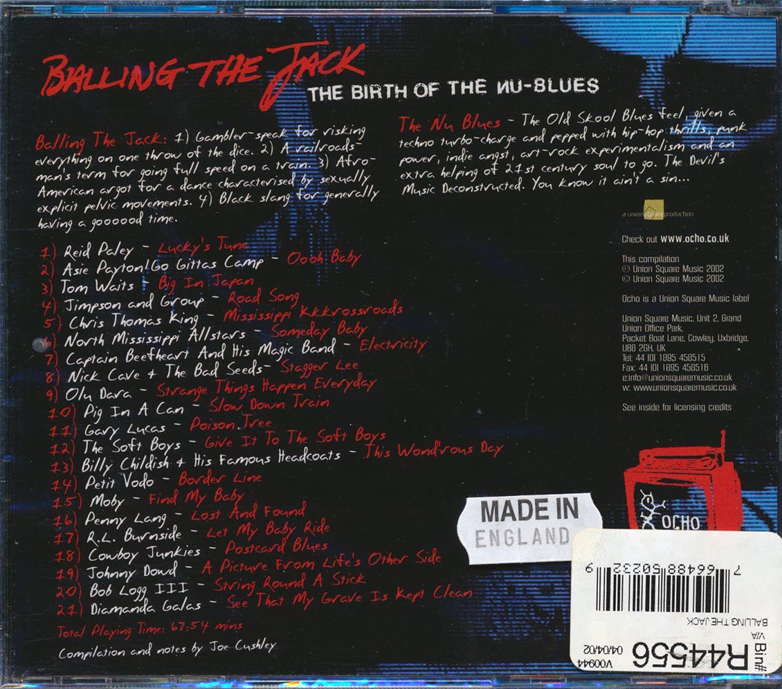 Tom Waits, Nick Cave, North Mississippi Allstars, Etc. - Balling The Jack: The Birth Of The Nu Blues (21 tracks)