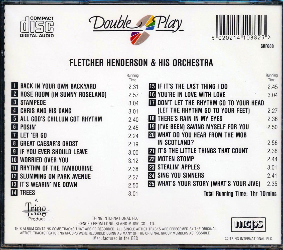 Fletcher Henderson & His Orchestra - Fletcher Henderson & His Orchestra (25 tracks)