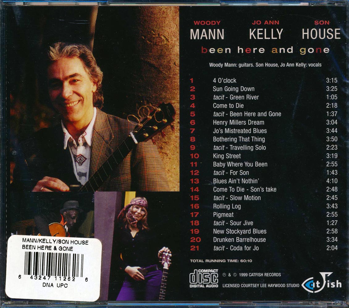Son House, Woody Mann, Jo Ann Kelly - Been Here And Gone