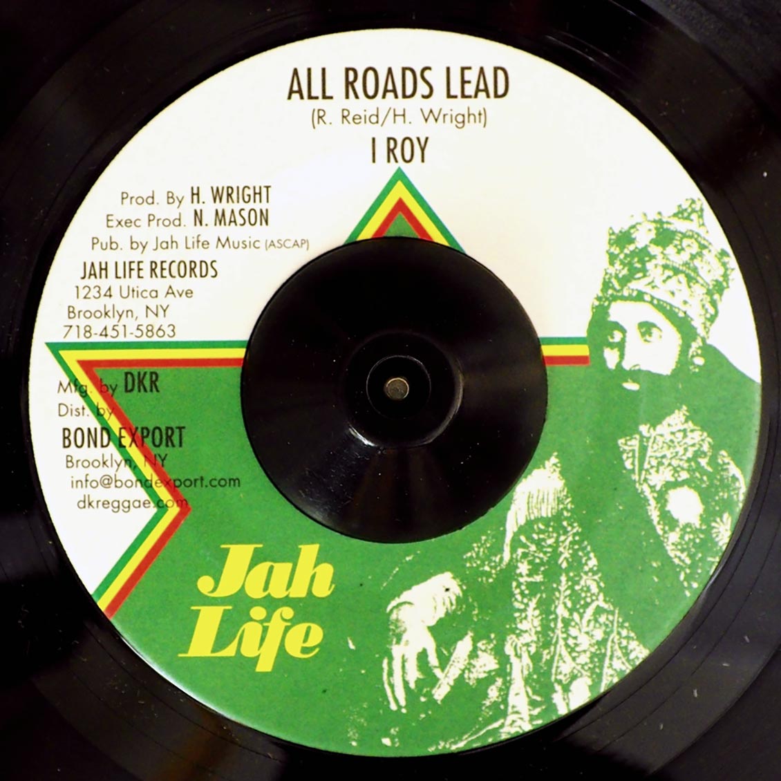 I Roy - All Roads Lead  /  Version (rhythm: "Dennis Brown - Easy Take It Easy")