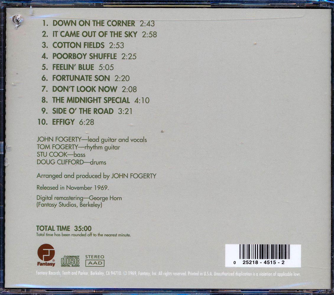 Creedence Clearwater Revival - Willy And The Poor Boys (marked/ltd stock)