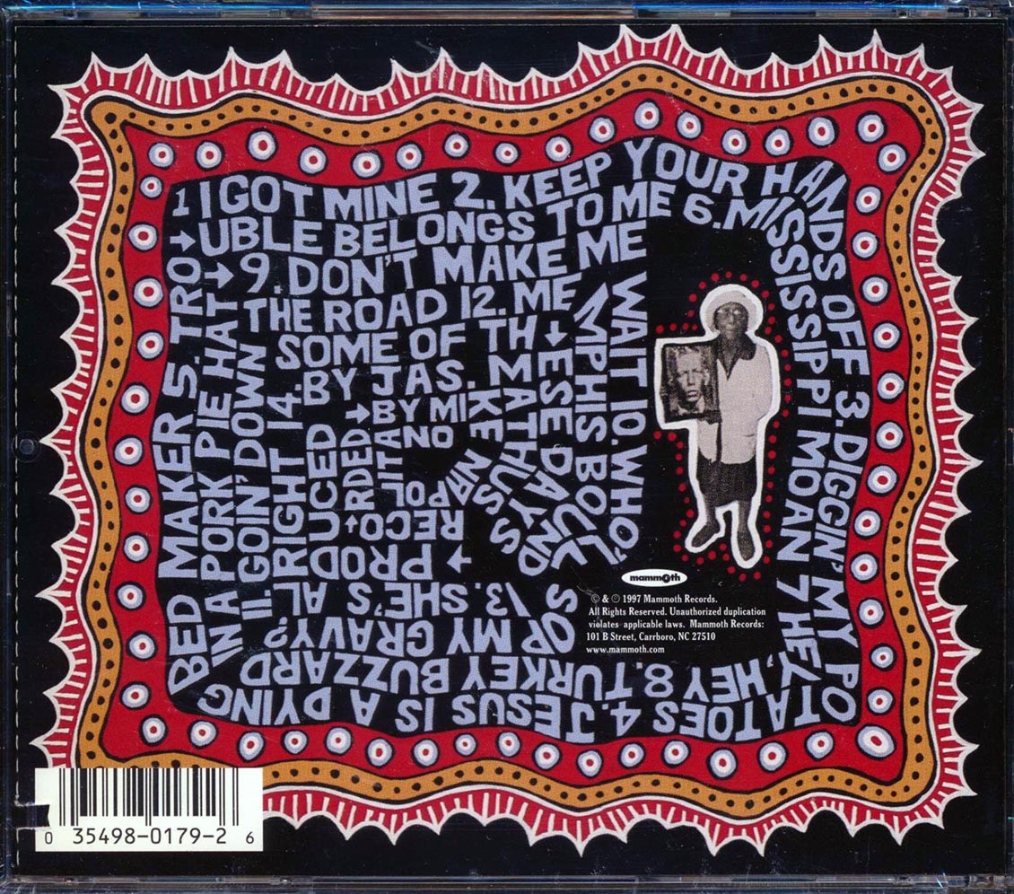 Jas. Mathus And His Knock Down Society - Songs For Rosetta (marked/ltd stock)