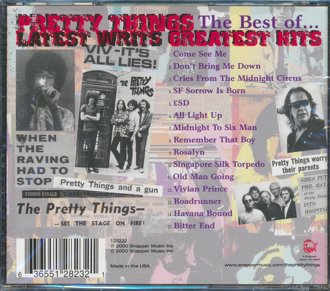 Pretty Things - Latest Writs: The Best Of