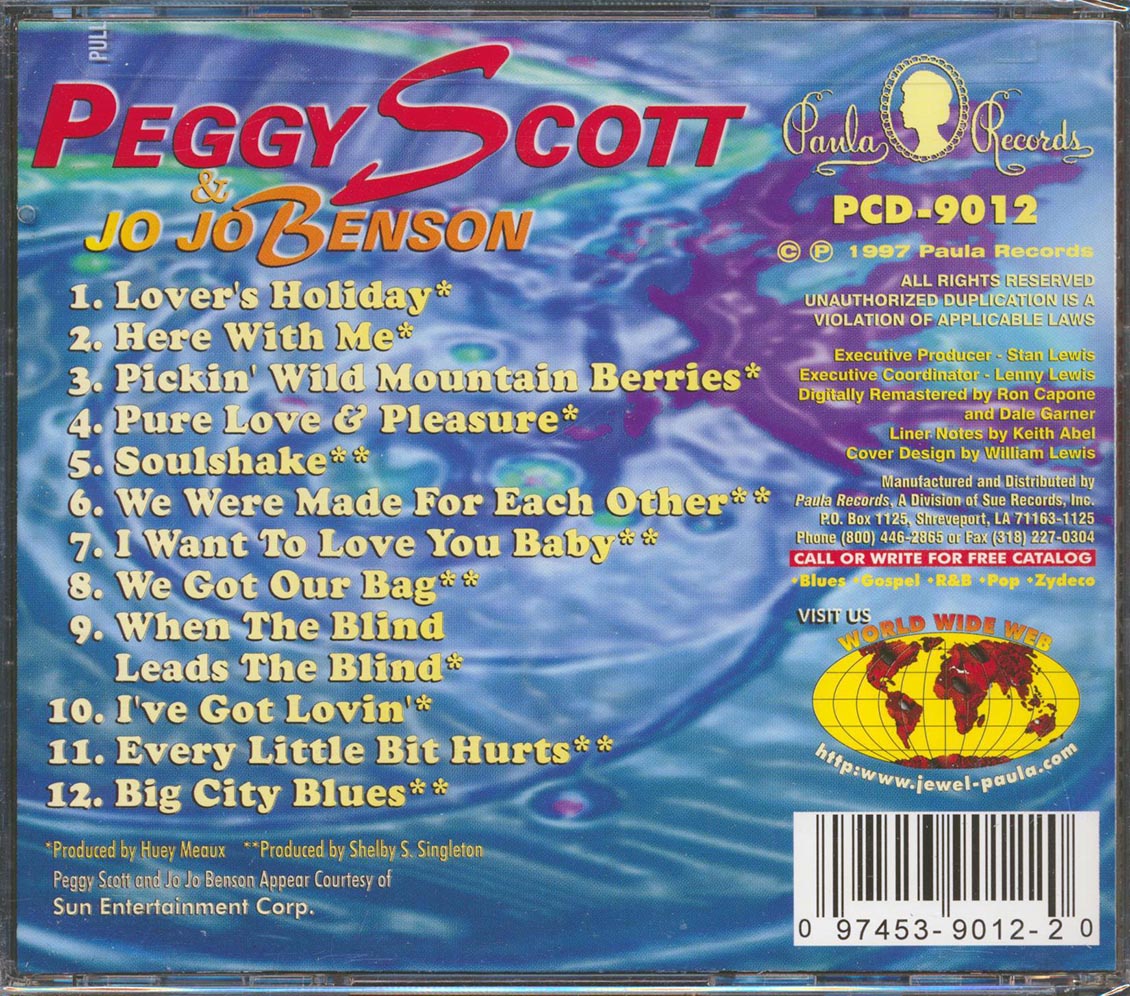 Peggy Scott, Jo Jo Benson - Greatest Hits