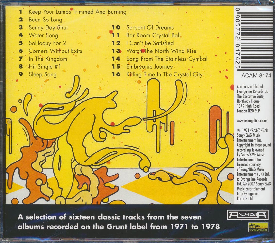 Hot Tuna - Best Of Grunt: Trimmed And Burning