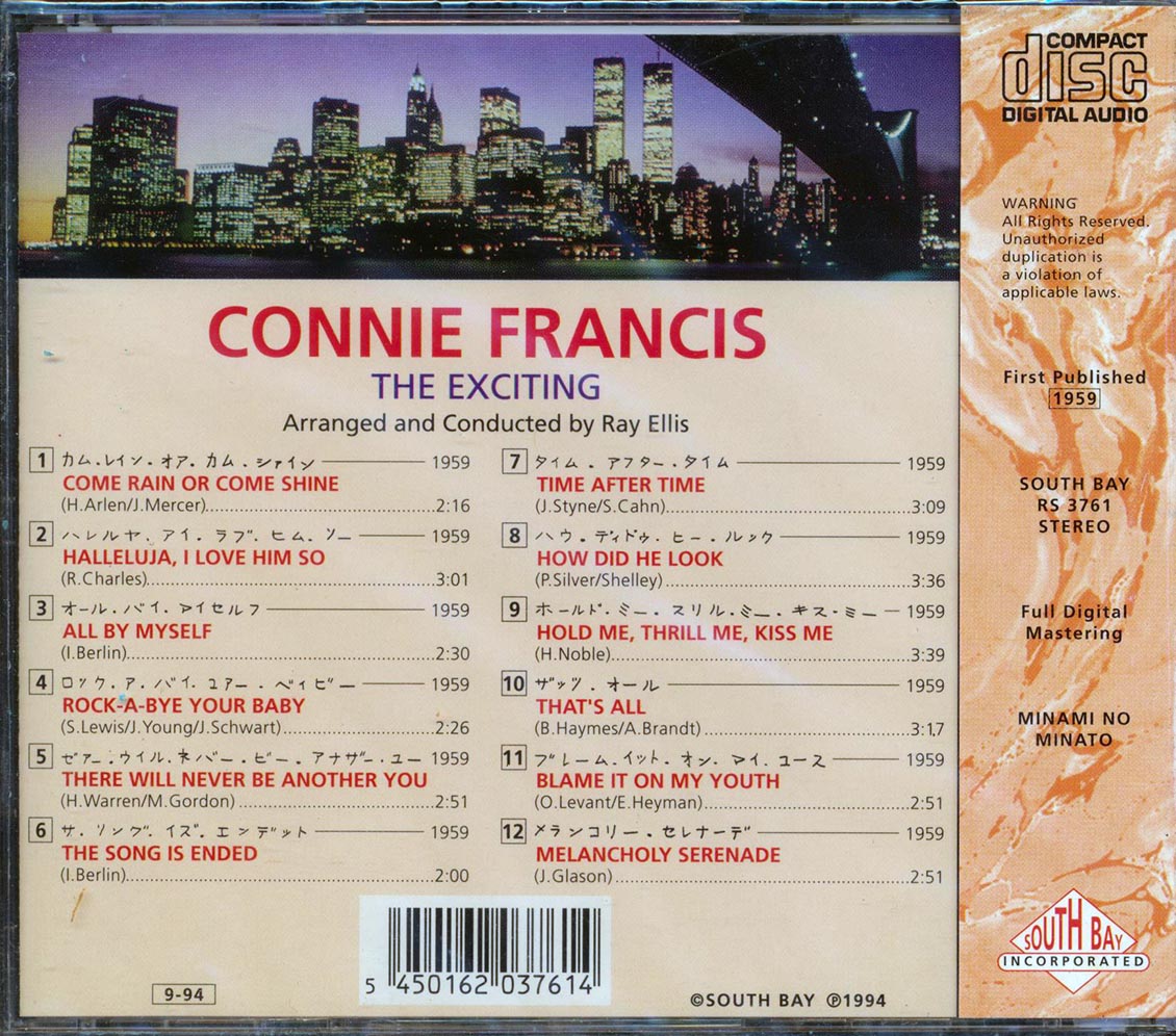 Connie Francis - The Exciting