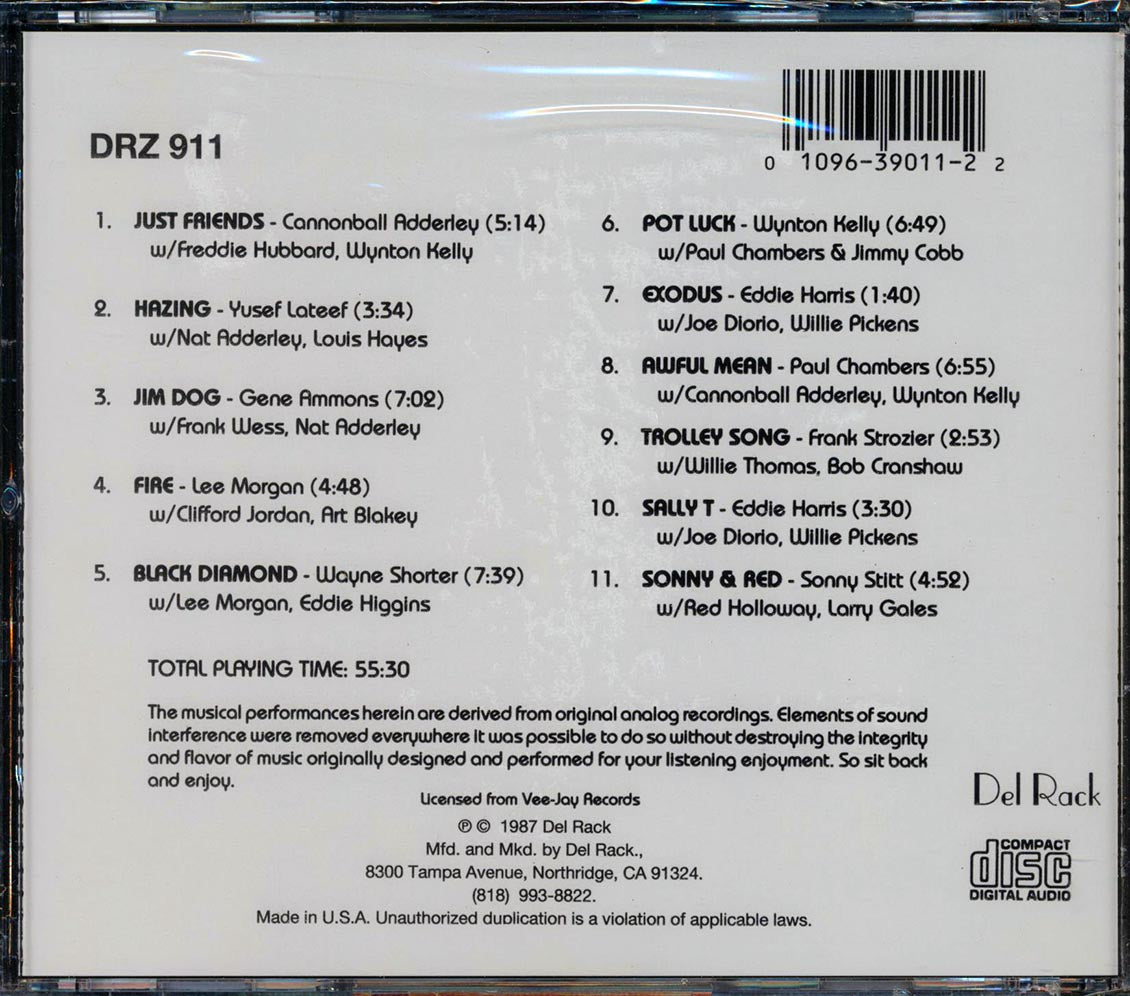 Wynton Kelly, Red Holloway, Lee Morgan, Sam Jones, Etc. - Fire