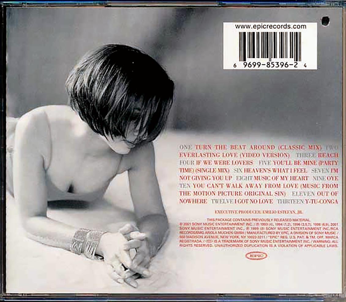 Gloria Estefan - Greatest Hits Volume 2 (marked/ltd stock)