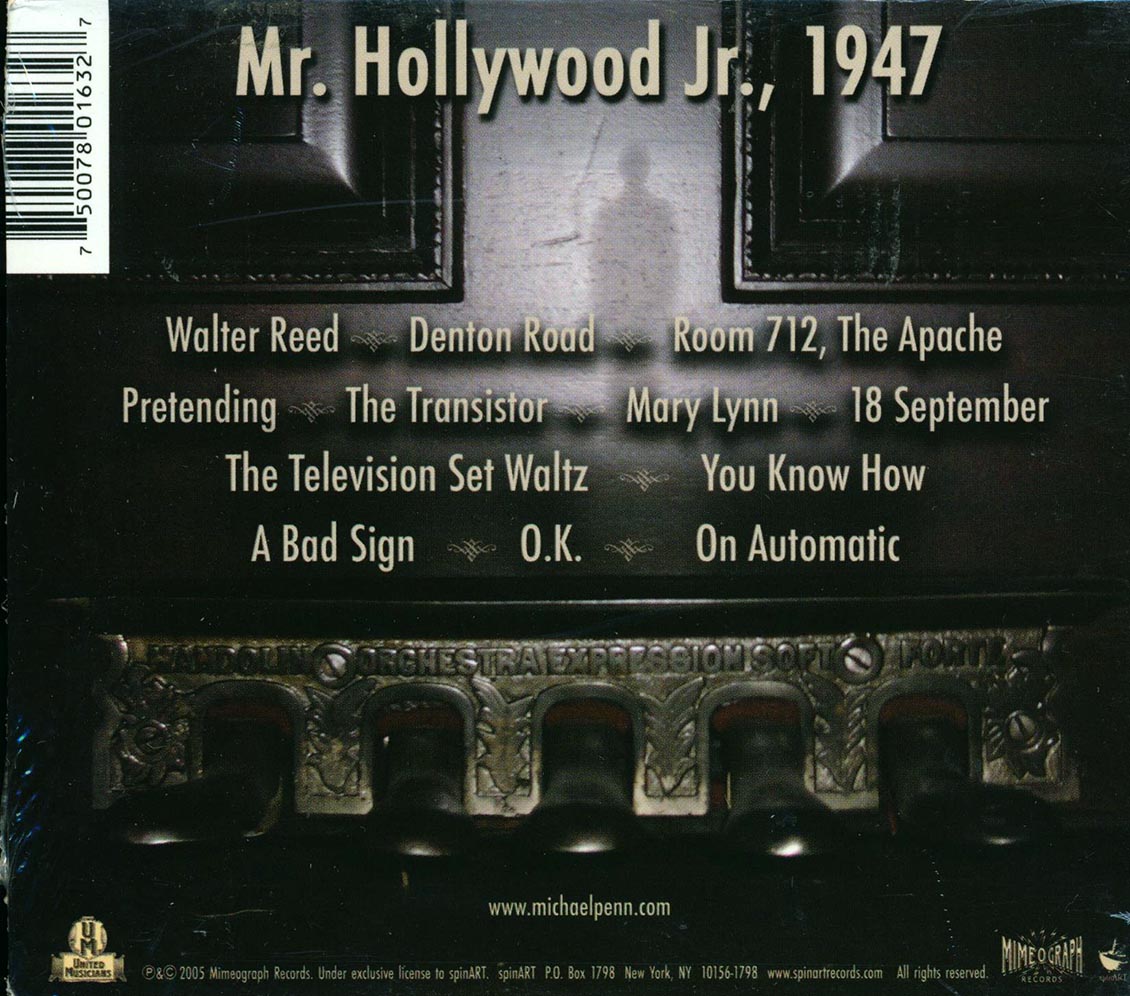 Michael Penn - Mr. Hollywood Jr. 1947