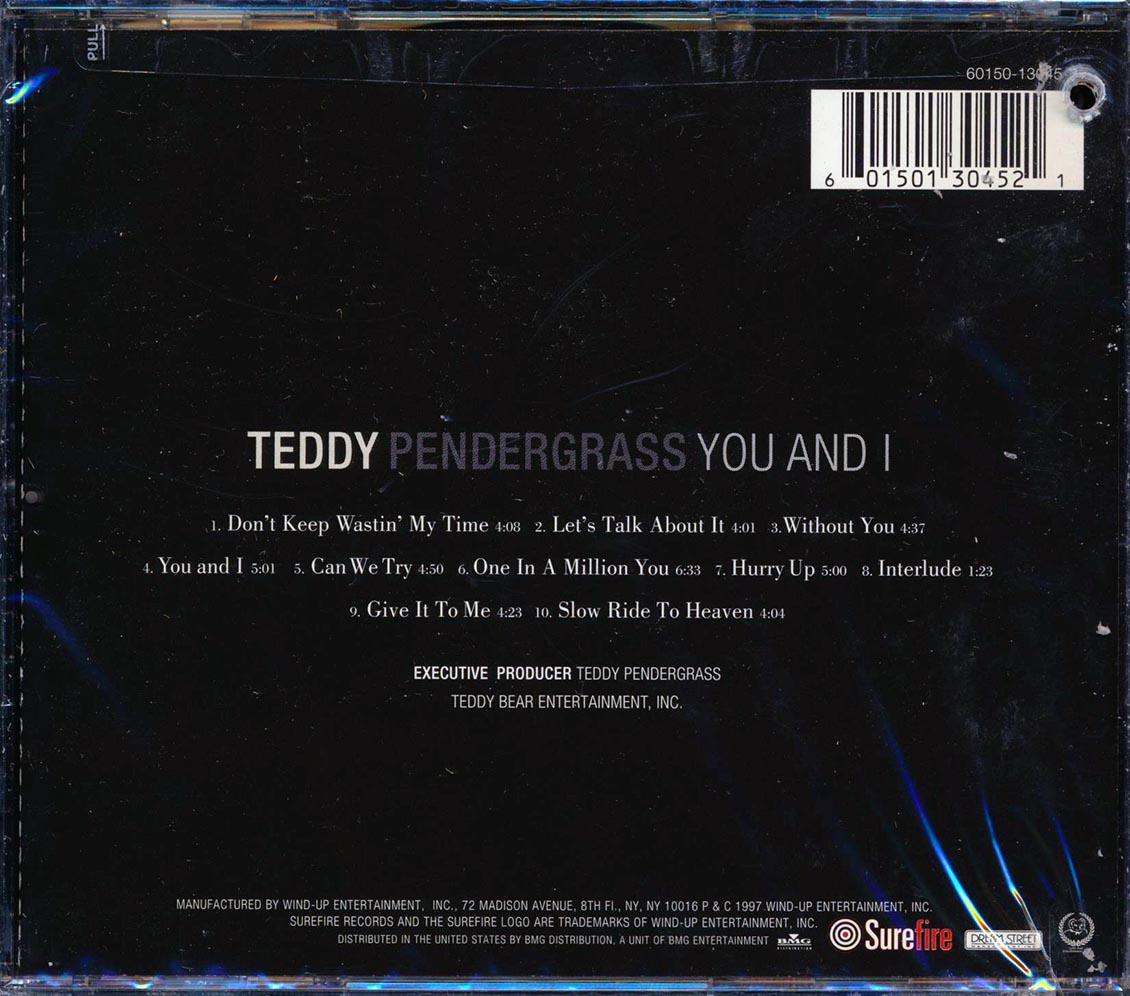 Teddy Pendergrass - You And I (marked/ltd stock)