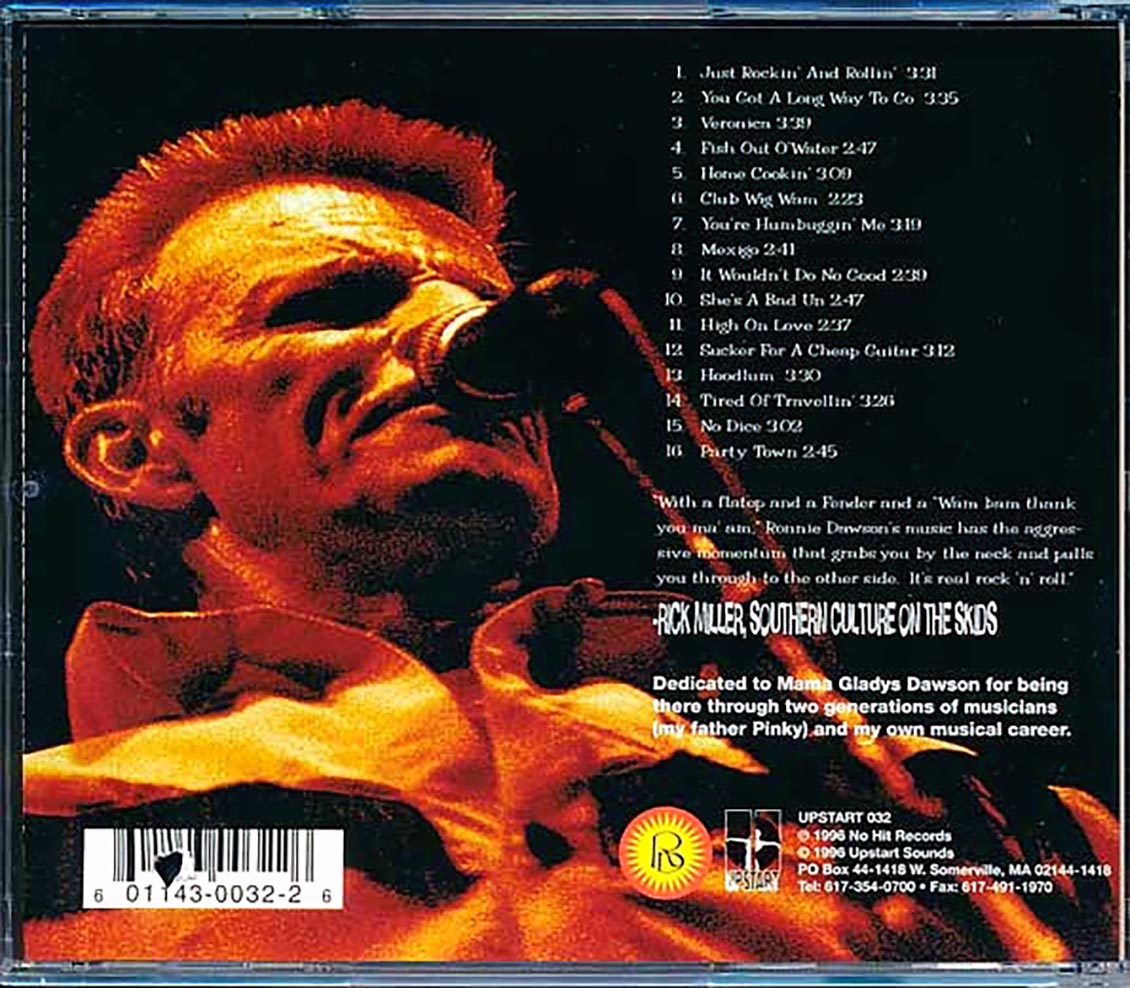 Ronnie Dawson - Just Rockin' & Rollin' (marked/ltd stock)