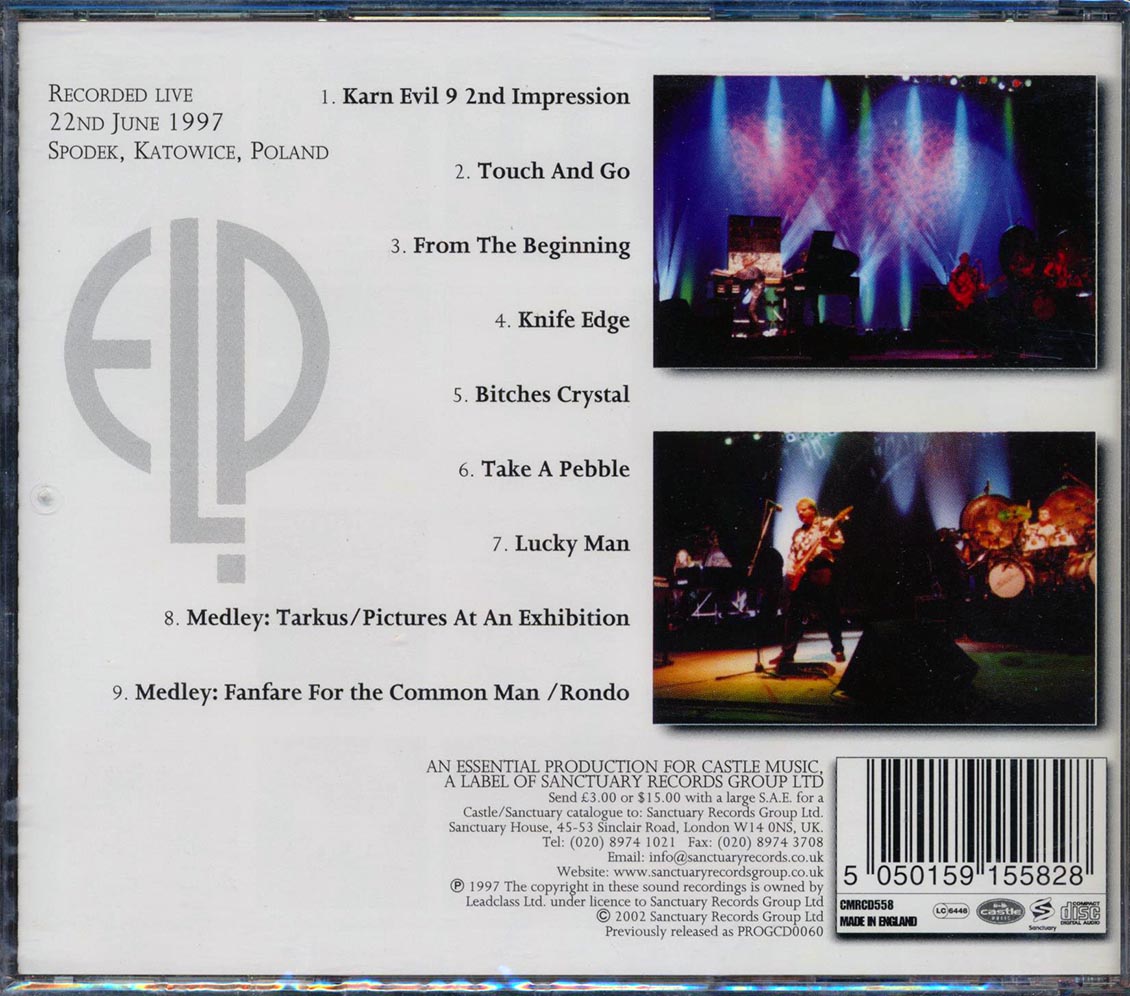 Emerson Lake & Palmer - Live In Poland