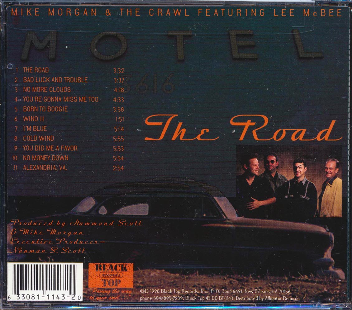 Mike Morgan & The Crawl - The Road (marked/ltd stock)