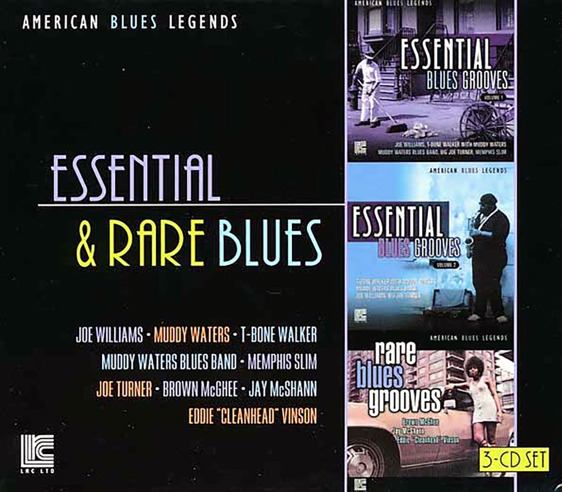 Joe Williams, Muddy Waters, T-Bone Walker, Memphis Slim, Etc. - Essential & Rare Blues (3xCD)