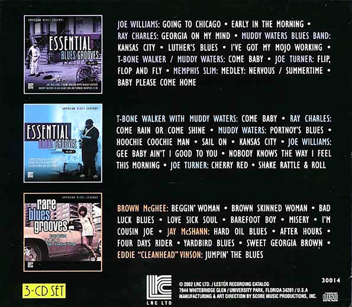 Joe Williams, Muddy Waters, T-Bone Walker, Memphis Slim, Etc. - Essential & Rare Blues (3xCD)