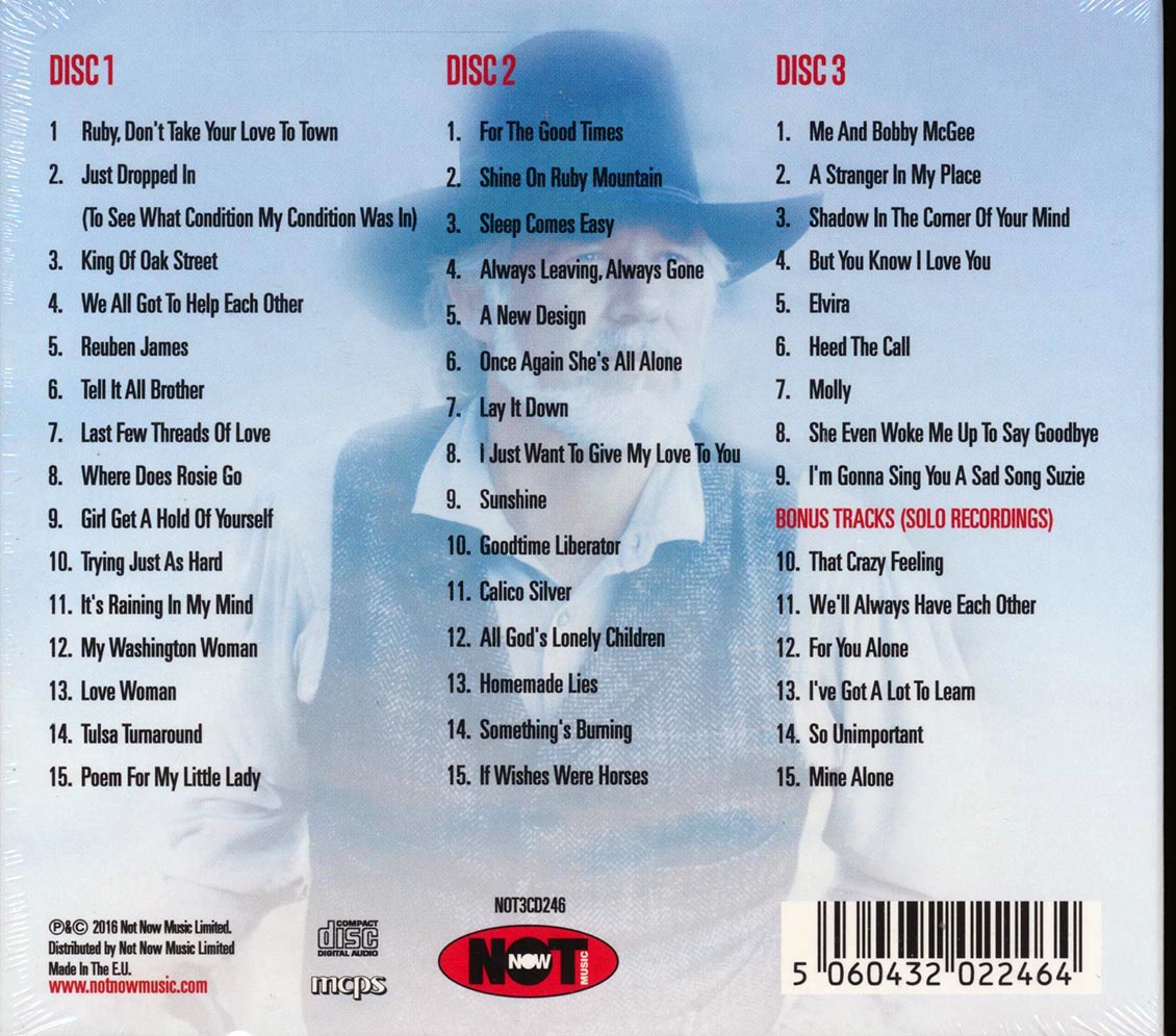 Kenny Rogers & The First Edition - The Very Best Of Kenny Rogers & The First Edition (45 tracks) (3xCD) (deluxe 3-fold digipak)