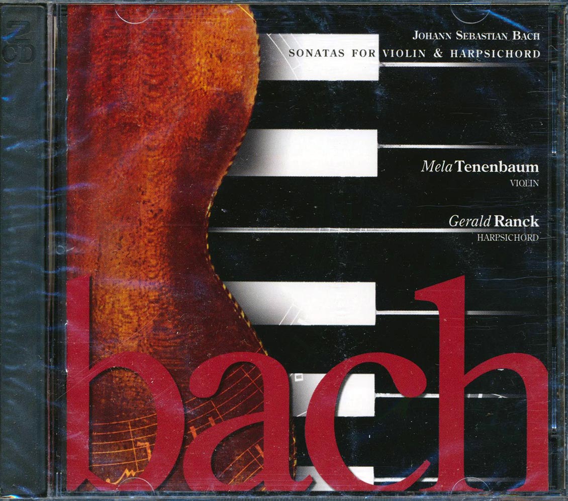 Johann Sebastian Bach, Mala Tenenbaum, Gerald Ranck - Sonatas For Violin And Harpischord (25 tracks) (2xCD)