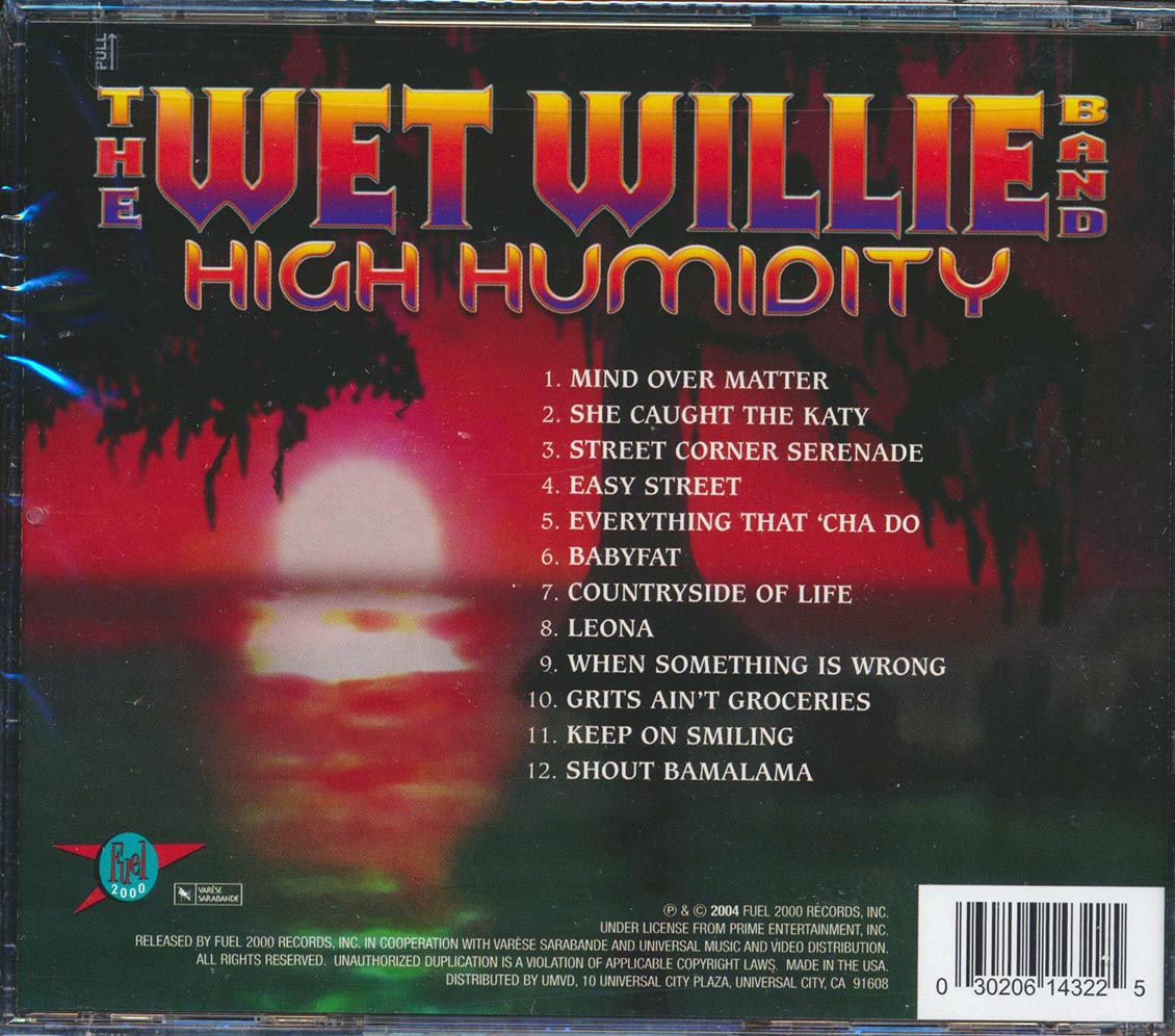 Wet Willie - High Humidity