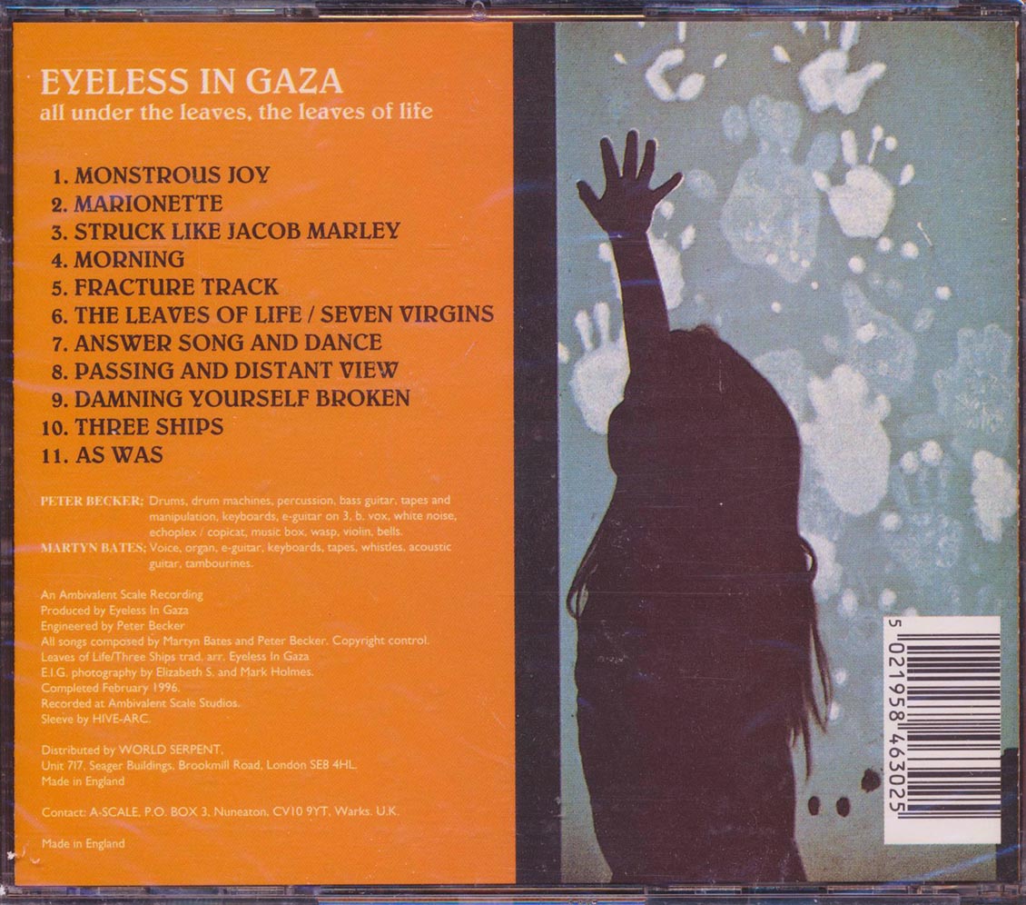 Eyeless In Gaza - All Under The Leaves, The Leaves Of Life (incl. large booklet)