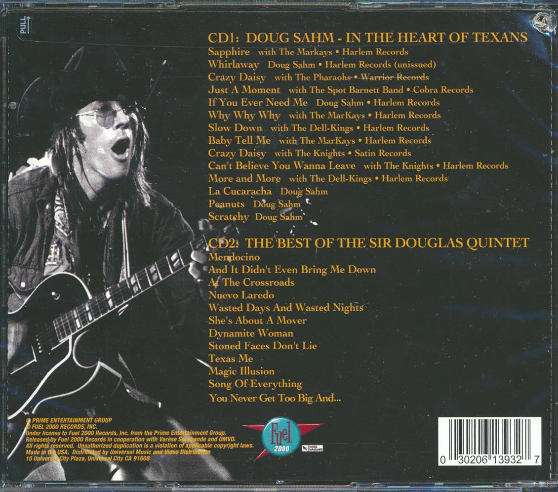 Doug Sahm - He's About A Groover: An Essential Collection From The Texas Tornado (26 tracks) (2xCD) (incl. large booklet) (marked/ltd stock) (remastered)