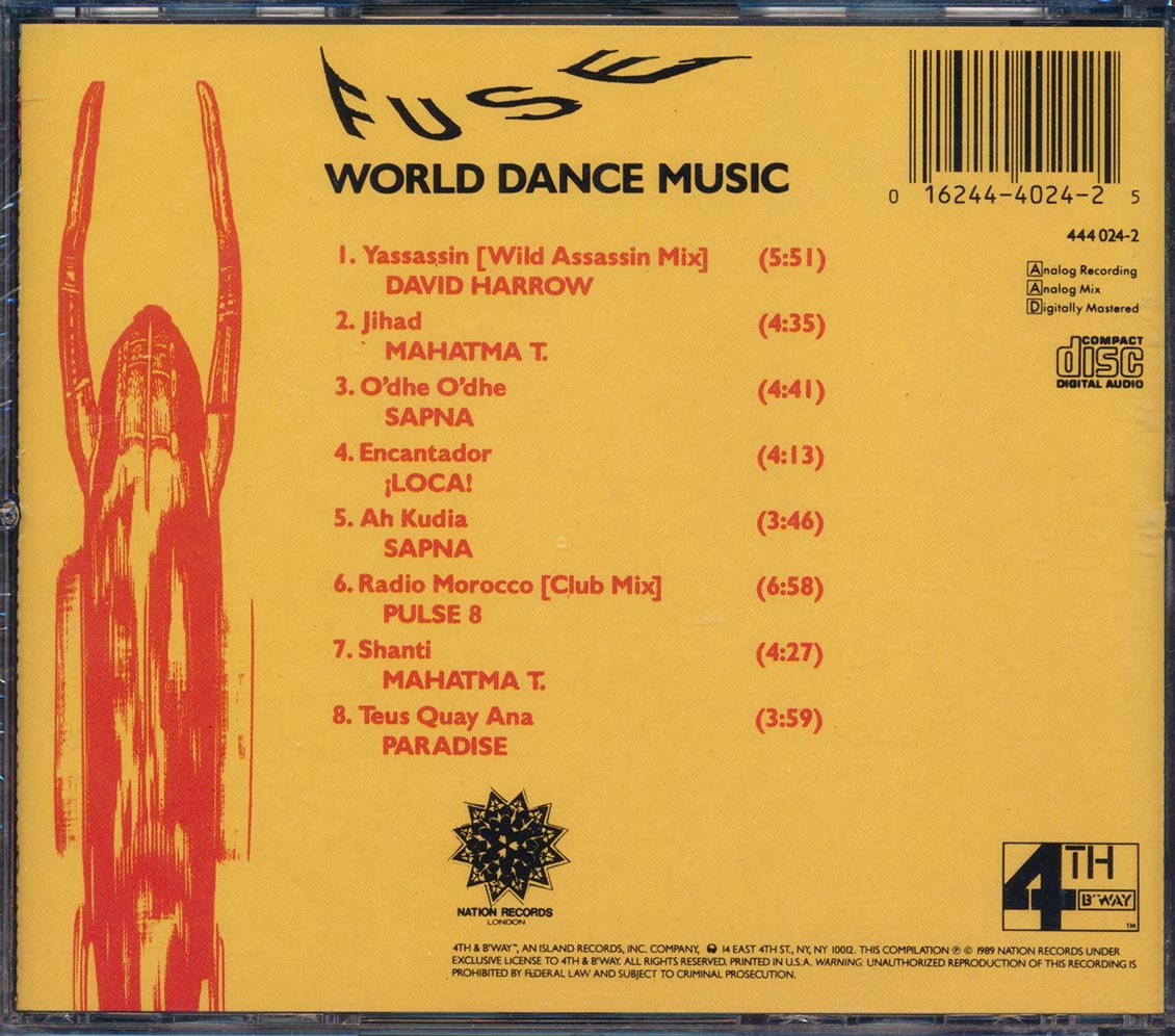 Various - Fuse: World Dance Music