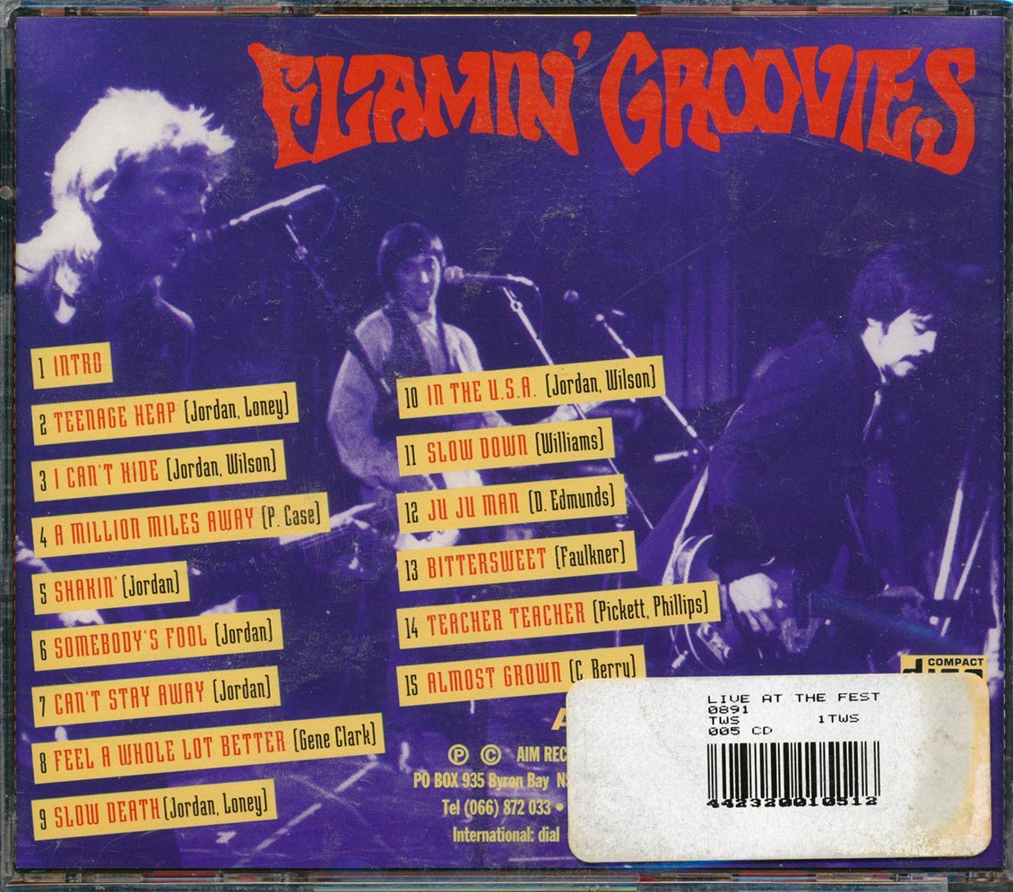 Flamin' Groovies - Live At The Festival Of The Sun, Barcelona Spain