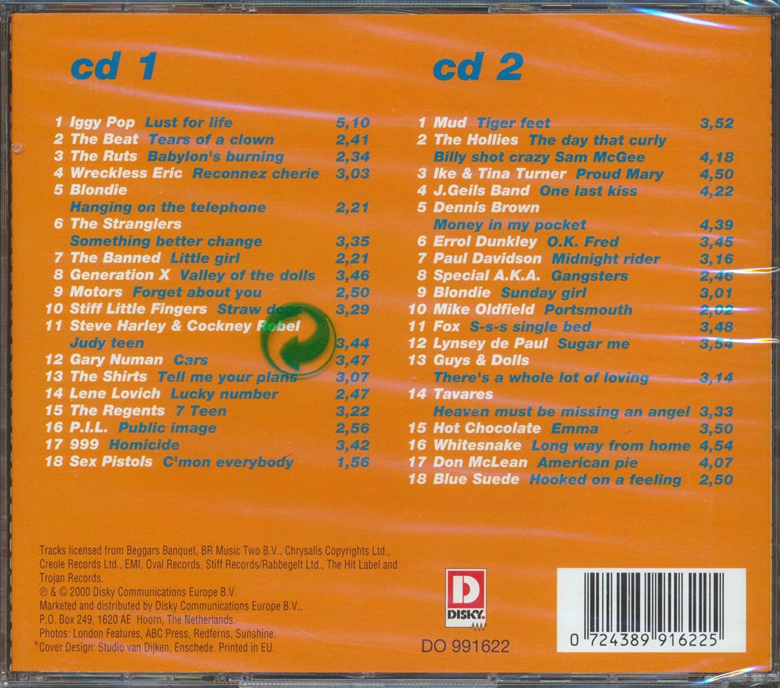 Whitesnake, The Beat, Gary Numan, J. Geils Band, Etc. - Greatest Hits Of The 70's Volume 3 (36 tracks) (2xCD)
