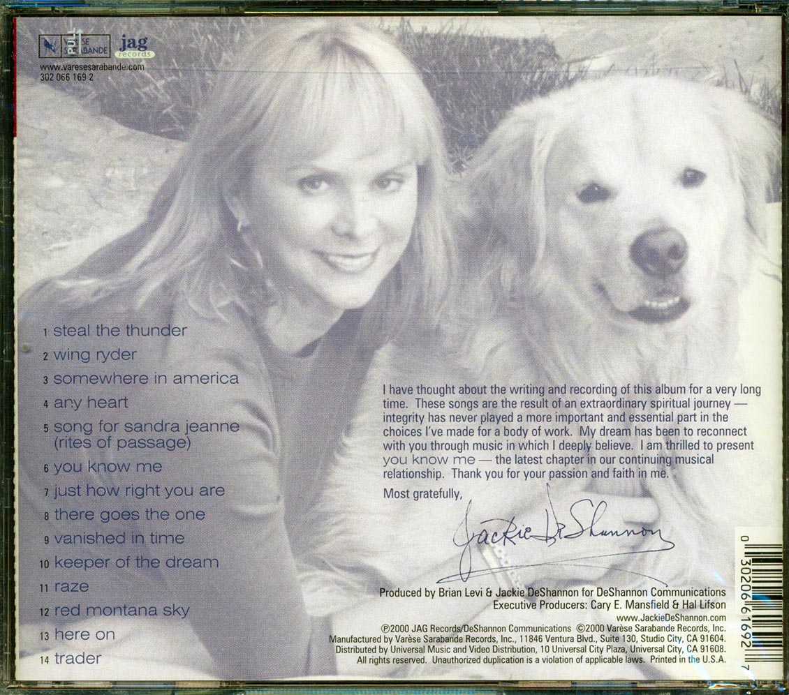 Jackie DeShannon - You Know Me
