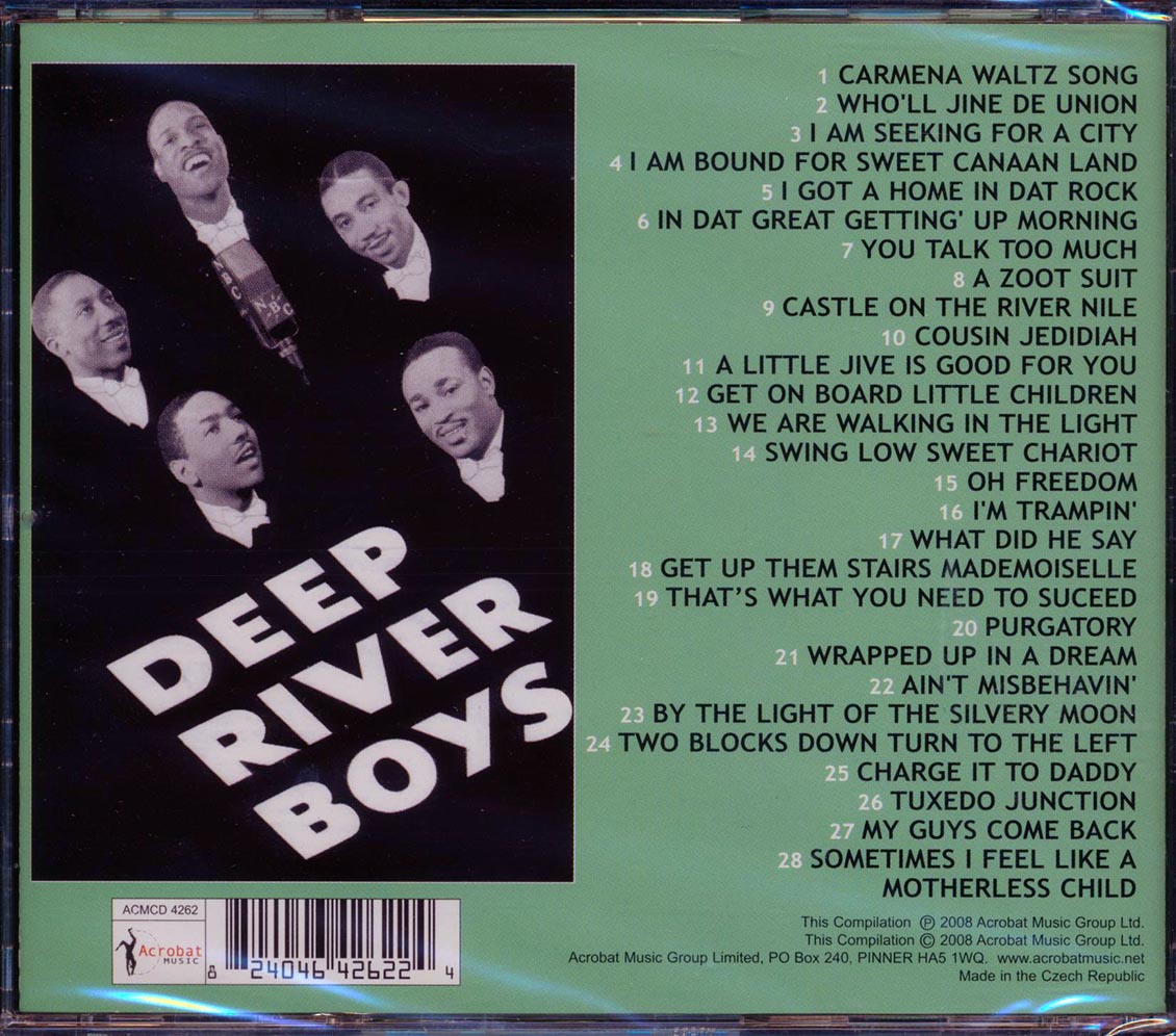 The Deep River Boys - Let's Go (incl. large booklet)