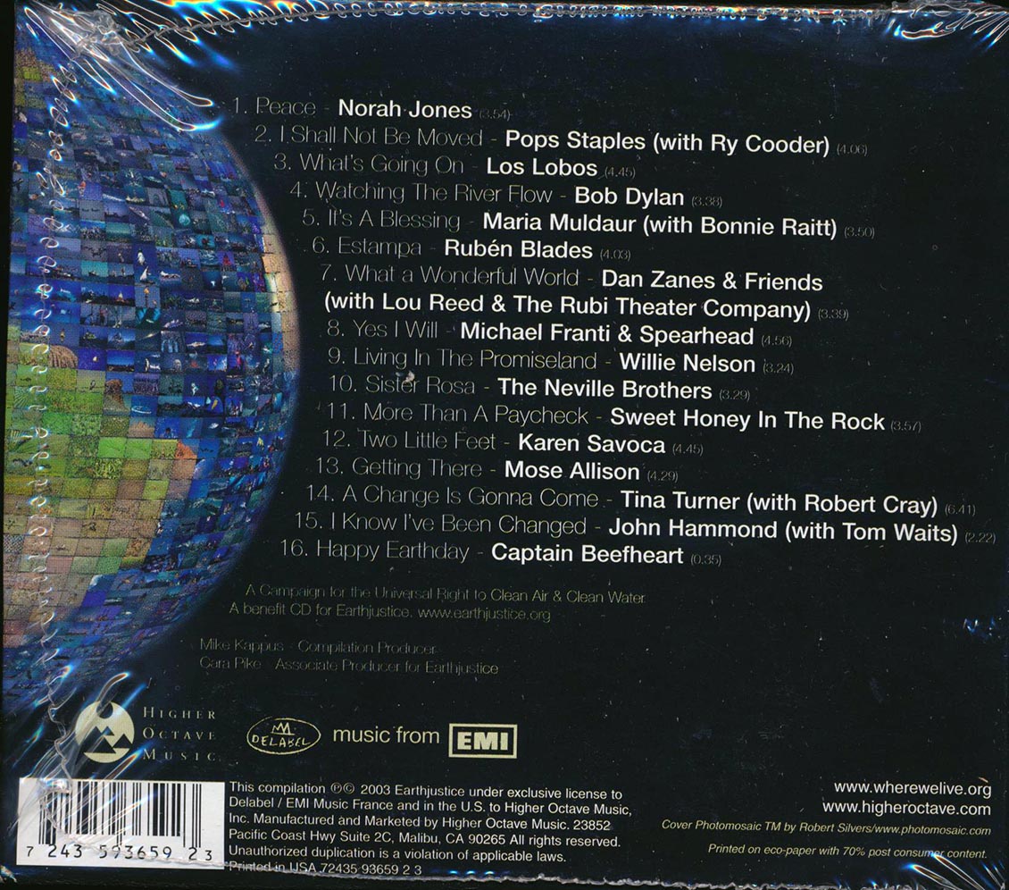 Norah Jones, Pop Staples, Los Lobos, Bob Dylan, Etc. - Where We Live: Stand For What You Stand On