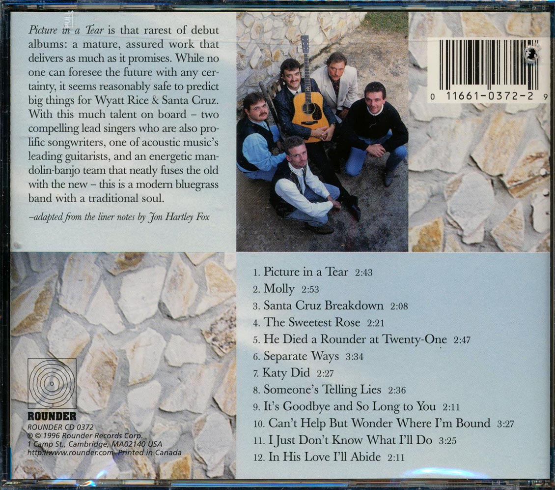 Wyatt Rice, Santa Cruz - Picture In A Tear (marked/ltd stock)