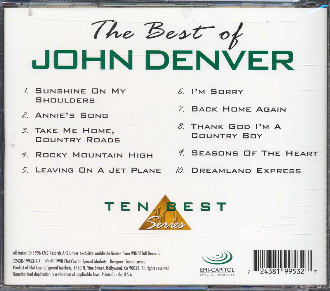 John Denver - The Best Of John Denver